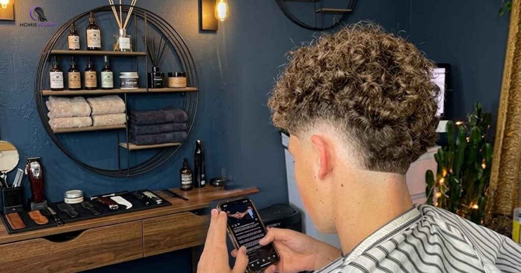 Best Face Shapes for a Wavy Hair Burst Fade