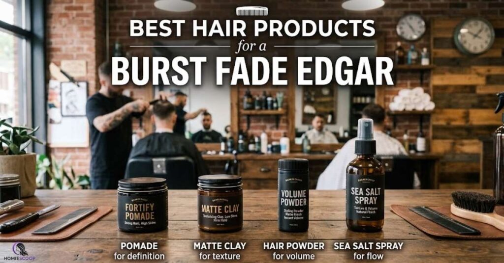 Best Hair Products for a Burst Fade Edgar
