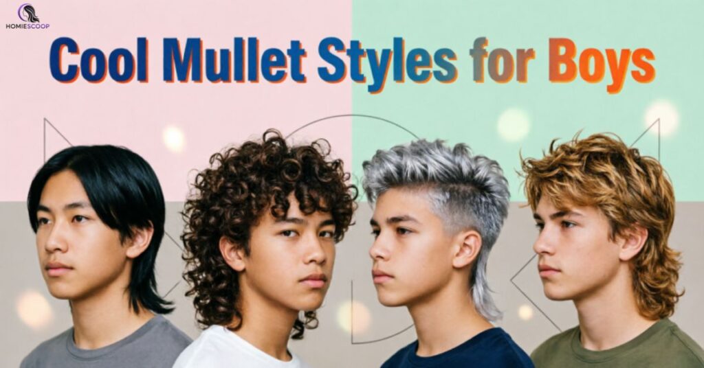 Cool Mullet Styles for Boys