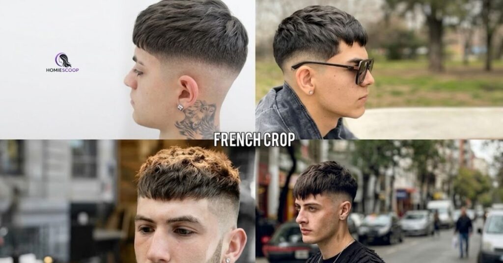 Modern Textured French Crop