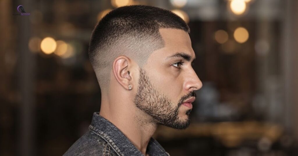 Drop Fade Haircuts With Buzz Cut