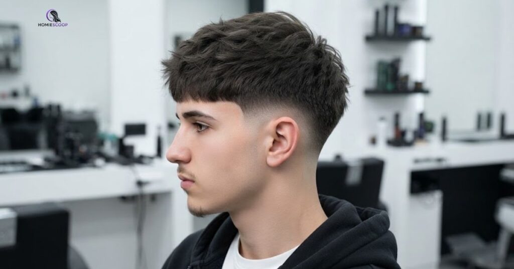Drop Fade Haircuts With Textured Crop