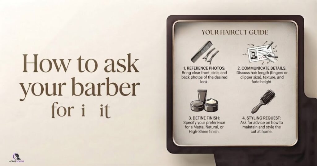 How to ask your barber for it