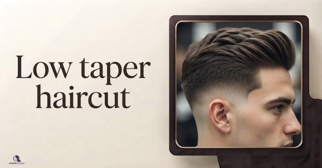 Low taper haircut