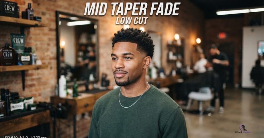 Mid Taper Fade Low Cut