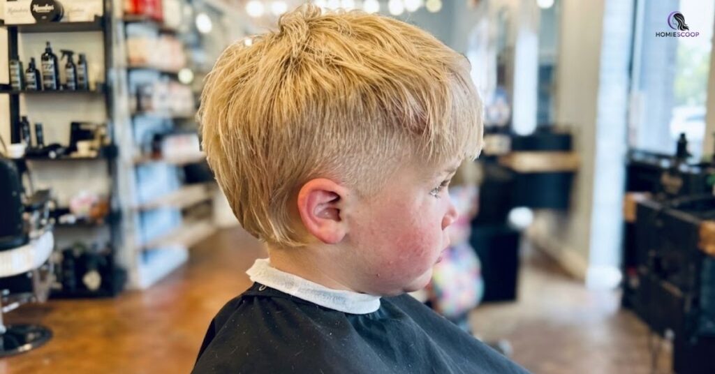 Burst Fade Mullet Kids