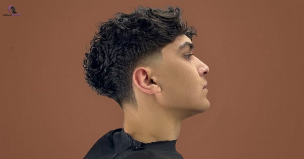 Burst Fade Taper for Thick Hair