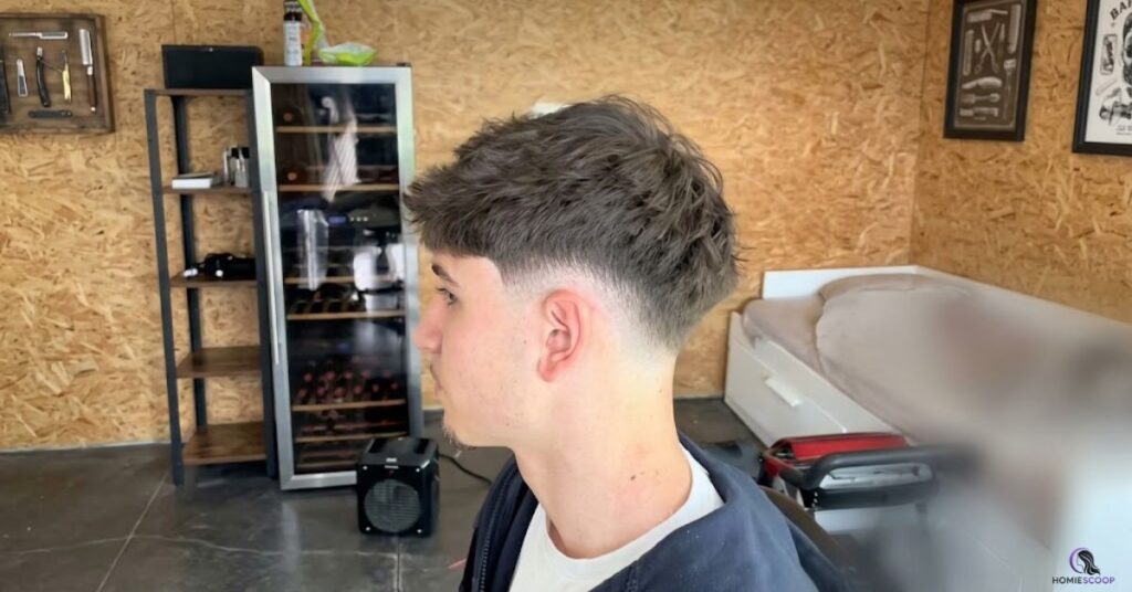 Disconnected Burst Fade Textured Crop