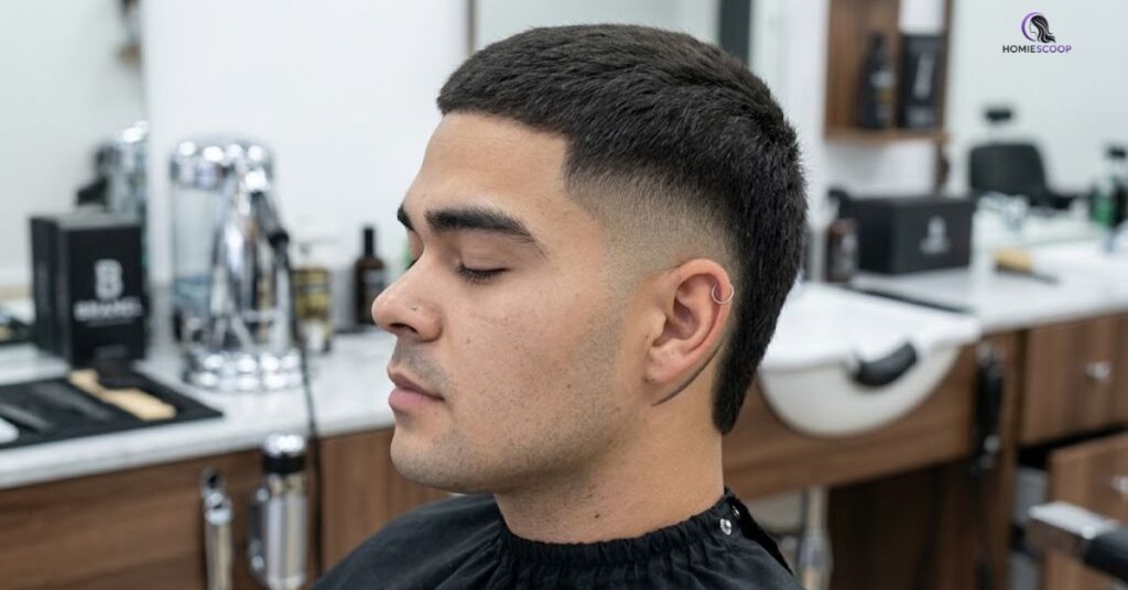 Modern Burst Fade Buzz Cut