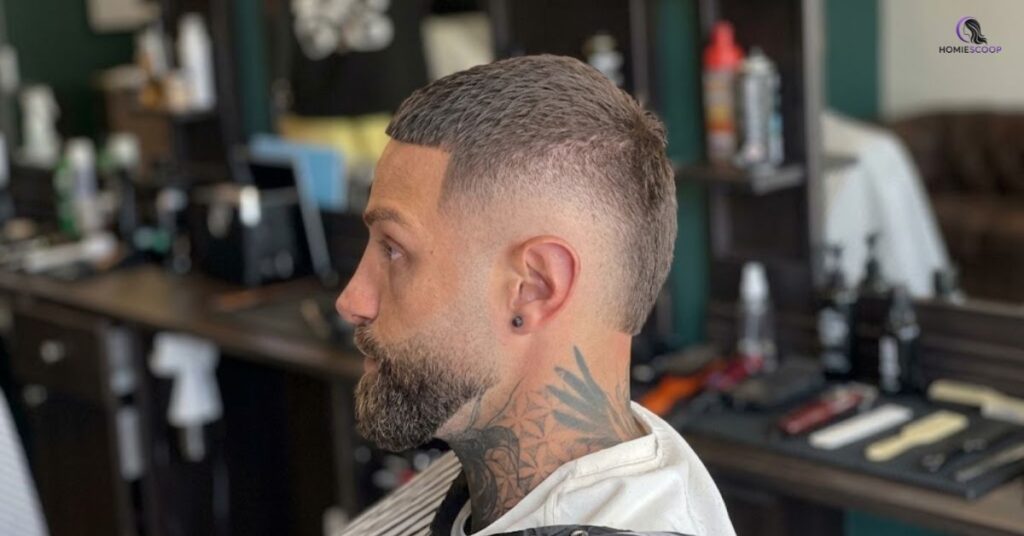Shadow Burst Fade Buzz Cut